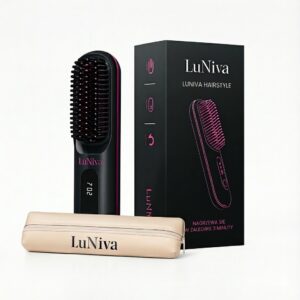 HairStyle – Bezprzewodowa szczotka do prostowania i układania włosów | szybki efekt salonowy